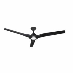 Hunter Pacific Ceiling Fans Matt Black / Yes Hunter Pacific Radical 3 DC Indoor/Outdoor 60" 3 Blade Ceiling Fan Lights-For-You RL332