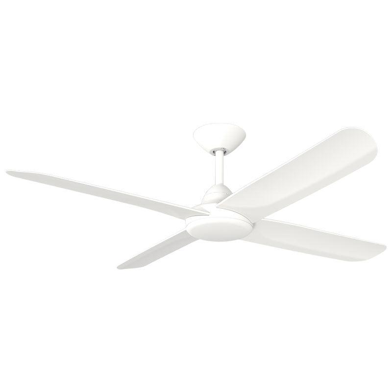 Hunter Pacific Ceiling Fans HUNTER PACIFIC X-OVER DC 4 BLADE CEILING FAN 52" by Hunter Pacific Lights-For-You FNC254WHL2