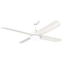 Hunter Pacific Ceiling Fans White / Yes HUNTER PACIFIC X-OVER DC 4 BLADE CEILING FAN 52" by Hunter Pacific Lights-For-You FNL256WHL2