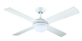 Hunter Pacific Ceiling Fans Intercept 2 52" Ceiling Fan - with 2x E27 Light Fittings Lights-For-You FNC058WHL2 9334002023424