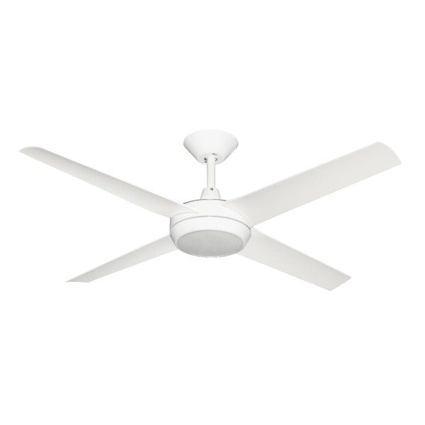 Hunter Pacific Ceiling Fans White New Concept Ceiling Fan 52" - With Built In LED CCT Light Lights-For-You FNL079WHL2