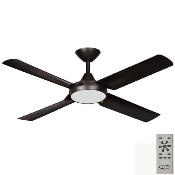 Hunter Pacific Ceiling Fans Matt Black / Yes New Image 52 inch DC Fan with beautiful design by Hunter Pacific Lights-For-You FNL087BKL2