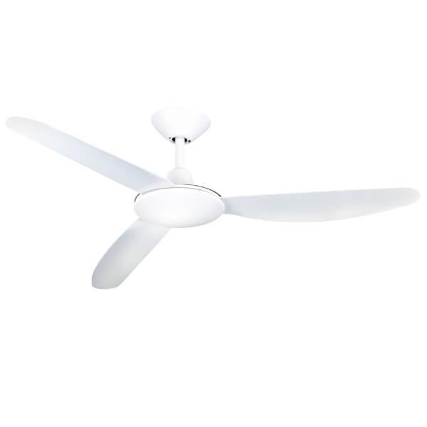 Hunter Pacific Ceiling Fans Matt White / 48" / No Polar V2 48" & 56" DC Remote Control Ceiling Fan With LED Light Or No Light Colour White Lights-For-You P3B571