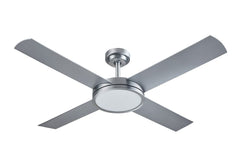Hunter Pacific Ceiling Fans Brushed Aluminium / Yes Revolution 3 52" Ceiling Fan with beautiful design by Hunter Pacific Lights-For-You FNC237BAL2
