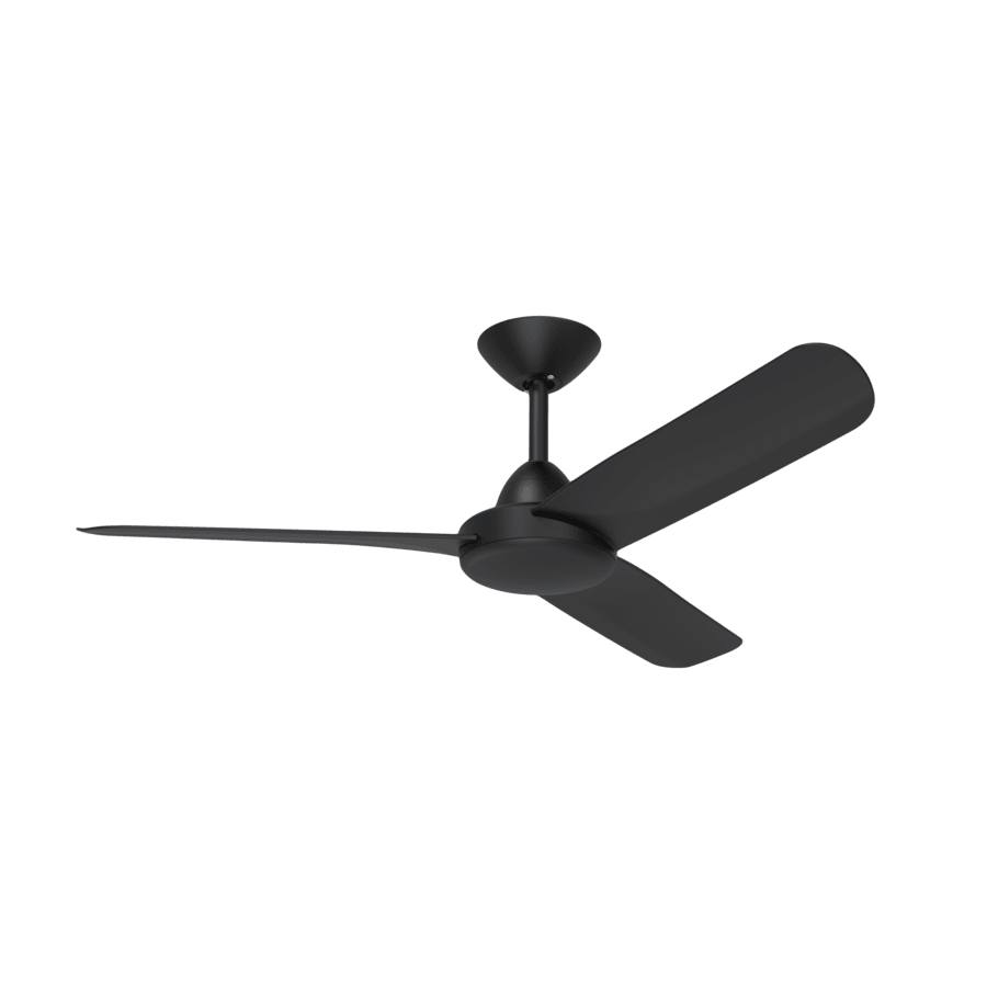 Hunter Pacific Ceiling Fans Black / No X-Over 48" DC 3 Blade Ceiling Fan With Wall Control - XO300 Lights-For-You FNC253BKL2