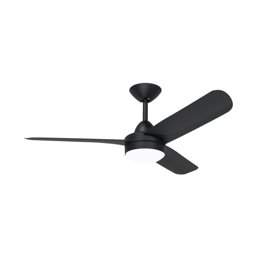 Hunter Pacific Ceiling Fans Black / Yes X-Over 48" DC 3 Blade Ceiling Fan With Wall Control - XO300 Lights-For-You FNL255BKL2