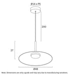 Benito 48Cm Pendant Light Large