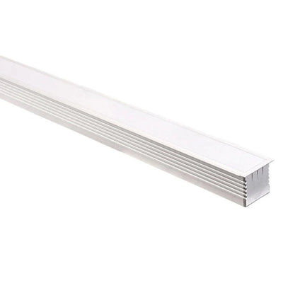 44mm x 35mm Silver Square Winged Large Aluminium LED Profile Havit Lightin