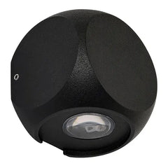 Benz Outdoor LED Wall LIght 2Lt 4w Black, White
