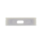 27mm x 7mm 2 Metre Silver Shallow Square Aluminium LED Profile 2m in Silver Havi