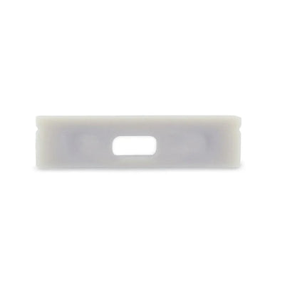 27mm x 7mm 2 Metre Silver Shallow Square Aluminium LED Profile 2m in Silver Havi