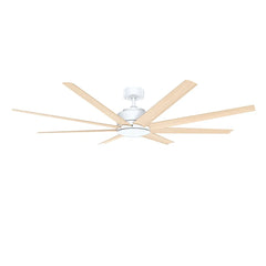 72' Titanic DC Ceiling Fan White, Black, Oak, Natural, Mahogany 550716X Vencha Lighting
