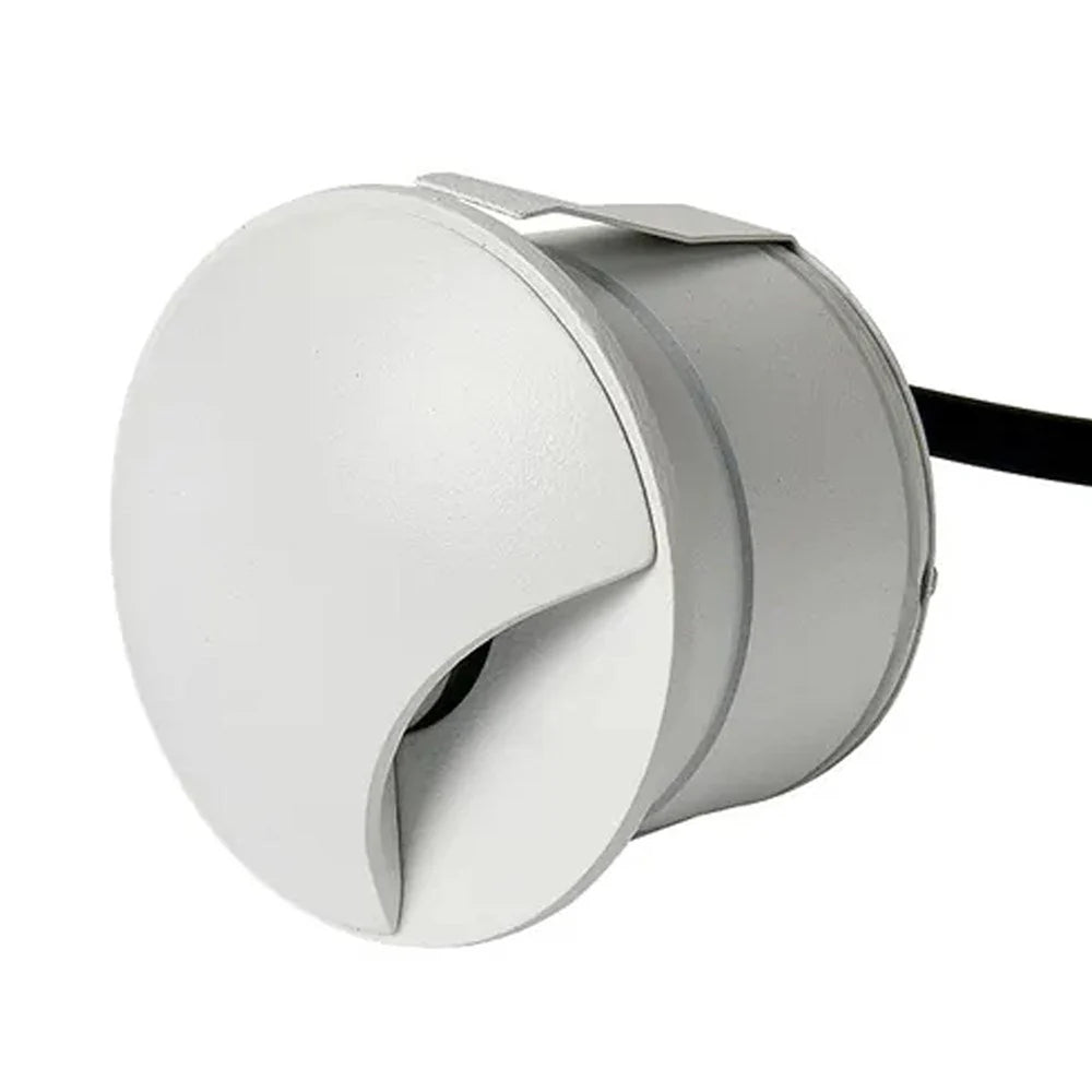 Kroll 1 Outdoor LED Wall Light in Black or White