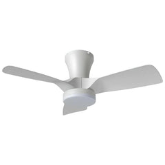 32' Kiwi DC Ceiling Fan White, Black With Light 5507062, 5507063 Vencha Lighting