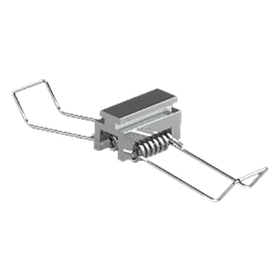 24mm x 20mm Silver Deep Recessed Square Winged Aluminium Havit Lighting