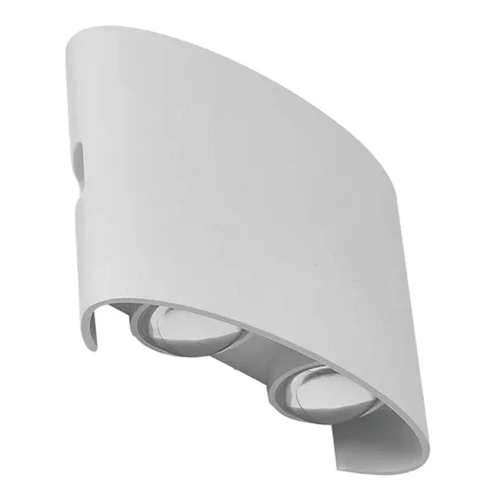 Opula 2 Outdoor Up/Down LED Wall Light in Black or White