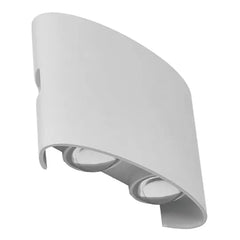 Opula 2 Outdoor Up/Down LED Wall Light in Black or White