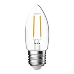 Domus Candle 4.2W Dimmable Led Filament Lamp Clear 240V
