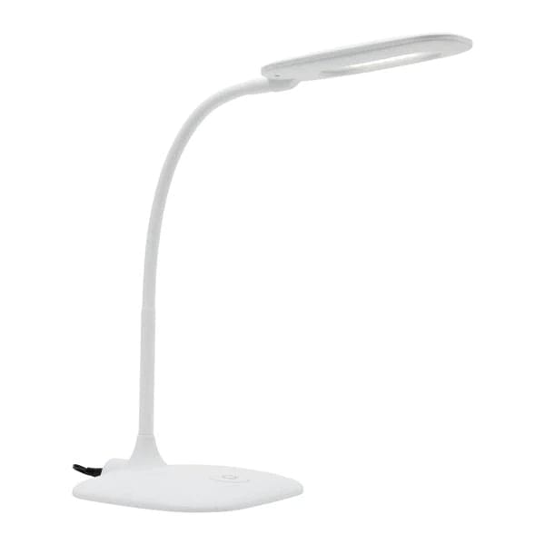 Lights For You White Bryce 4.8 w LED Task Lamp Lights-For-You A21311WHT