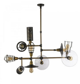 Lights For You KARIOKA Modern Assorted Caged 10-Light Pendant light Lights-For-You KARIOKA-10L Pdt