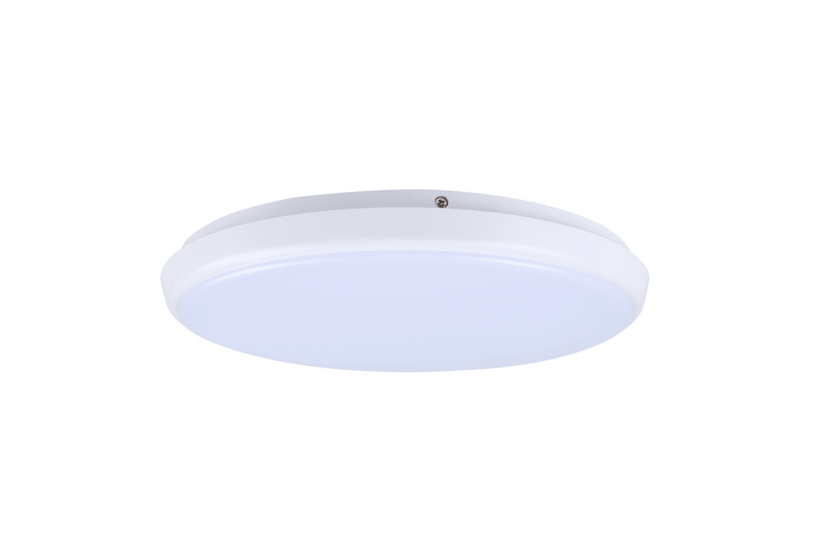 Lights For You Oyster Lights White 30W slimline LED oyster - dimmable with beautiful looks Lights-For-You LED1085WHA11/CCT