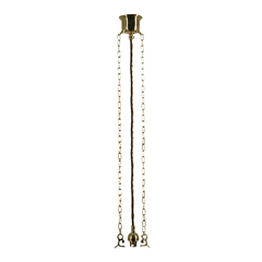 Lode Lighting 3 Chain Suspension Set Standard 3 Chain Suspension Set Complete With Hooks Lights-For-You 3006006