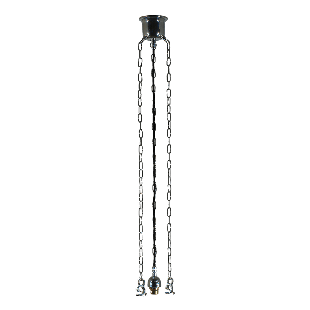 Lode Lighting 3 Chain Suspension Set Standard 3 Chain Suspension Set Complete With Hooks Lights-For-You 3016001