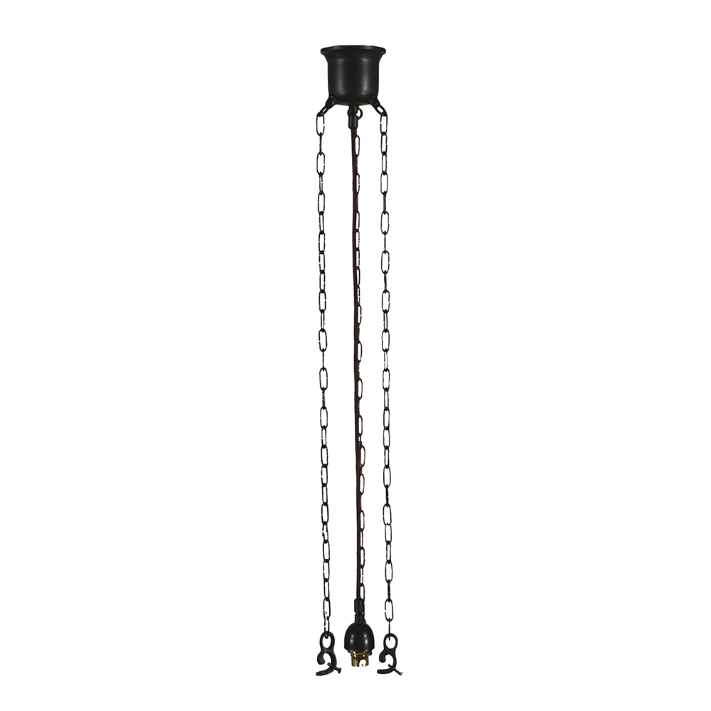 Lode Lighting 3 Chain Suspension Set Standard 3 Chain Suspension Set Complete With Hooks Lights-For-You 3026001