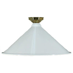 Lode Lighting Batten Fix Lights DIY Batten Fix Brass With Edwardian Shade 390mm by Lode Lighting Lights-For-You 3000126