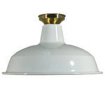 Lode Lighting Batten Fix Lights DIY Batten Fix Brass With Warehouse Shade 300mm by Lode Lighting Lights-For-You 3000331