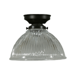 Lode Lighting Batten Fix Lights DIY Batten Fix With 6" Claredon Clear Glass Lights-For-You 3020078