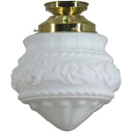 Lode Lighting Batten Fix Lights DIY Batten Fix With 8" Premier Opal Matt Glass Lights-For-You 3000045