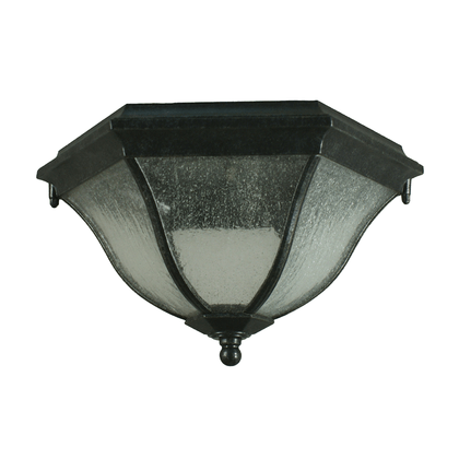 LODE LIGHTING Ceiling Light Fixture Antique Black Wickham Under Eave Light Antique Black IP44 - 1000598 Lights-For-You 1000598
