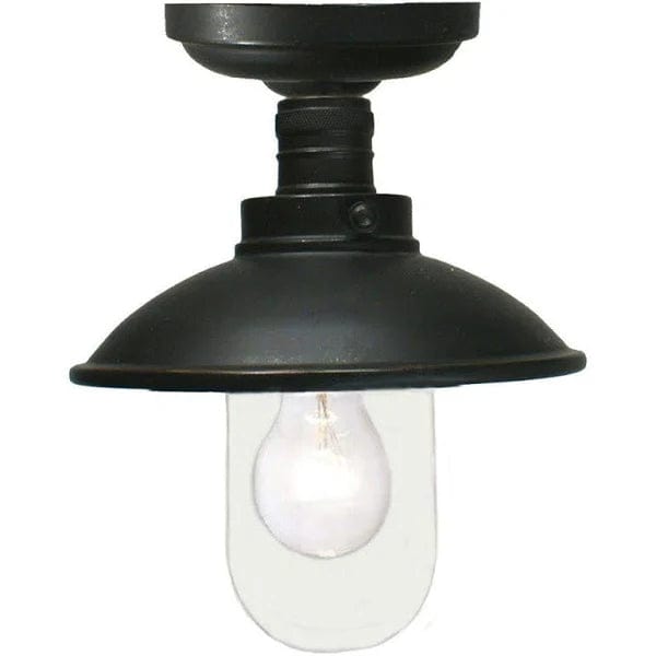 Lode Lighting Ceiling Lights PORT 1LT UNDER EAVE EXTERIOR - ANTIQUE BRONZE by Lode Lighting Lights-For-You EXL1295ABD8