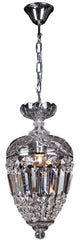 Lode Lighting Chandeliers Mozart Crystal Basket Pendant Light in Chrome Lights-For-You 1000341