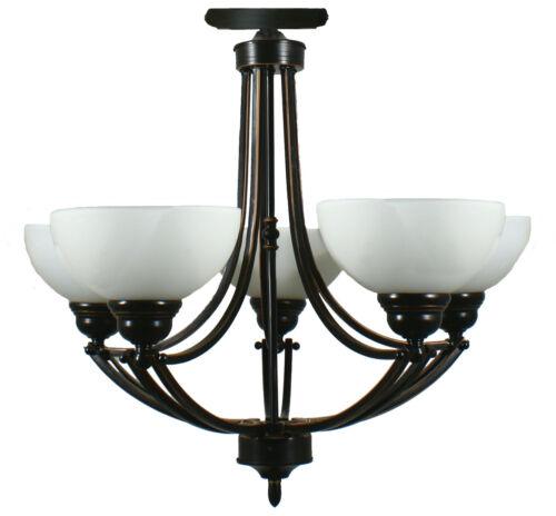 Lode Lighting Close To Ceiling Light(CTC) Houston CTC 5 Light in Bronze Lights-For-You 1000252