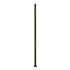 Lode Lighting Extension Rod Polished Brass Rod and Joiner 1/2" x 1/2 Meter Long by Lode Lighting Lights-For-You ACC954PBD8