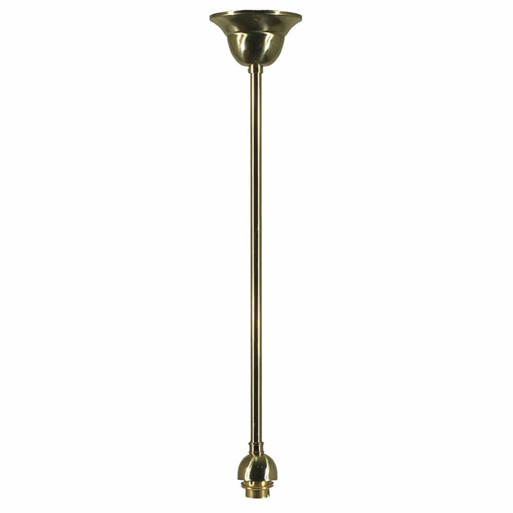 Lode Lighting Extension Rod Rod Set 1/2", 3/4" in Patina Black, Brass or Chrome Lights-For-You 3006087