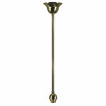 Lode Lighting Extension Rod Rod Set 1/2", 3/4" in Patina Black, Brass or Chrome Lights-For-You 3006087