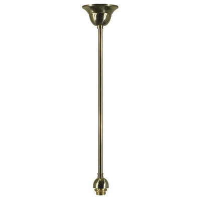 Lode Lighting Extension Rod Rod Set 1/2", 3/4" in Patina Black, Brass or Chrome Lights-For-You 3006087