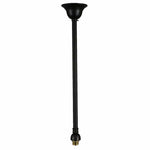 Lode Lighting Extension Rod Rod Set 1/2", 3/4" in Patina Black, Brass or Chrome Lights-For-You 3026039