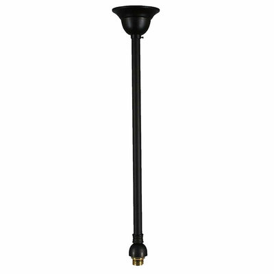 Lode Lighting Extension Rod Rod Set 1/2", 3/4" in Patina Black, Brass or Chrome Lights-For-You 3026039