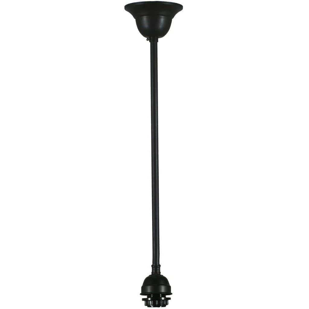 Lode Lighting Extension Rod Patina Black Rod Set 1/2" x 1/2 Meter Long with beautiful design by Lode Lighting Lights-For-You ACC606PAD8