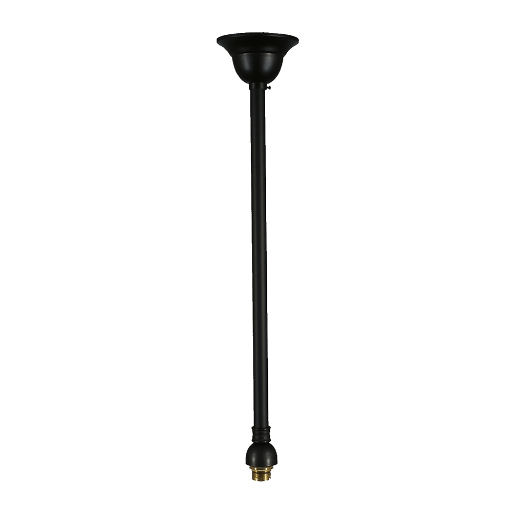 Lode Lighting Extension Rod Patina Black Rod Set 3/4" x 1/2 Meter Long with beautiful design by Lode Lighting Lights-For-You ACC959PAD8