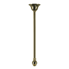 Lode Lighting Extension Rod Polished Brass Rod Set 3/4" x 1/2 Meter Long with beautiful design by Lode Lighting Lights-For-You ACC959PBD8
