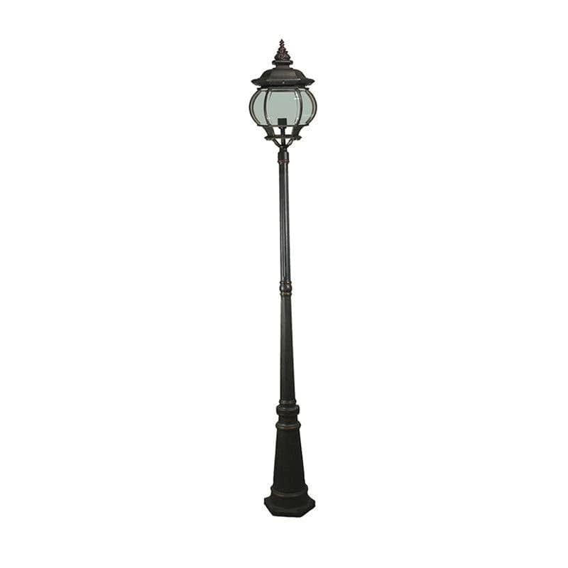 Lode Lighting Exterior Posts FLINDERS 1LT POST EXTERIOR LIGHT - ANTIQUE BLACK OR ANTIQUE BRONZE Lights-For-You