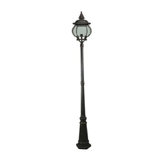 Lode Lighting Exterior Posts FLINDERS 1LT POST EXTERIOR LIGHT - ANTIQUE BLACK OR ANTIQUE BRONZE Lights-For-You