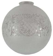 Lode Lighting Glass Sheffield 10" Frost Etched Glass Suit 4 1/4" Gallery Lights-For-You GLA137FRD8