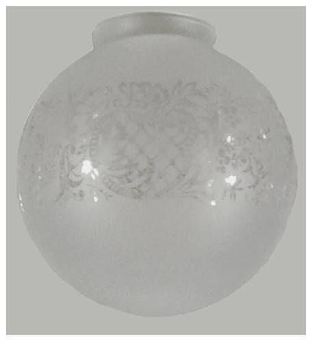 Lode Lighting Glass Glass Sheffield 8" Frost Etched Glass Suit 4 1/4" Gallery Lights-For-You GLA136FRD8