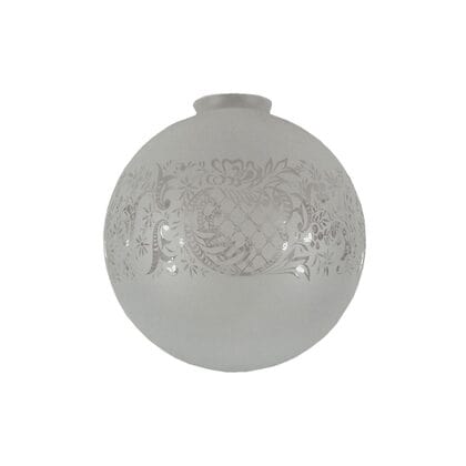 LODE LIGHTING Glass Sphere Etched Glass Sheffield 8" Sphere Etched Glass - 3090057 Lights-For-You 3090057